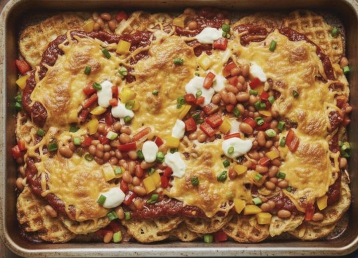 FUNKY WAFFLE NACHOS