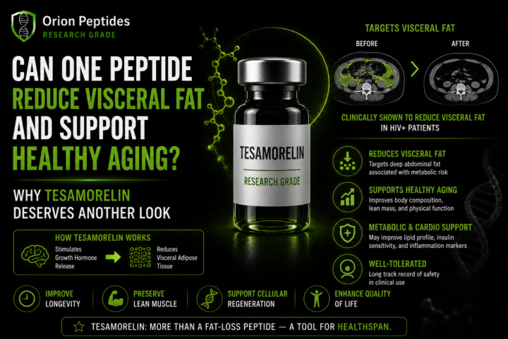 Can One Peptide Reduce Visceral Fat and Support Healthy Aging? Why Tesamorelin Deserves Another Look