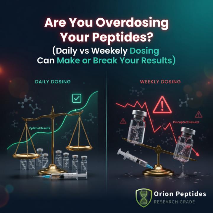 Are You Overdosing Your Peptides? (Daily vs Weekly Dosing Can Make or Break Your Results)