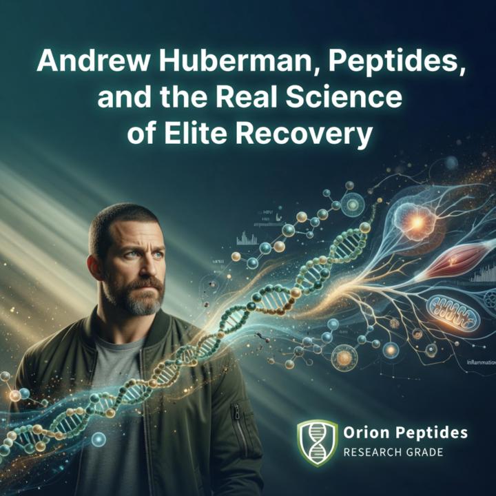 Andrew Huberman, Peptides, and the Real Science of Elite Recovery (Elite Recovery Is Not Genetics: It’s Signal Optimization) 