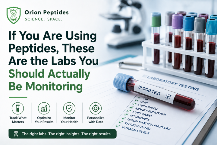 If You Are Using Peptides, These Are the Labs You Should Actually Be Monitoring