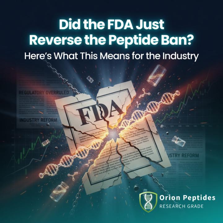 Did the FDA Just Reverse the Peptide Ban? Here’s What This Means for the Industry 🚨 