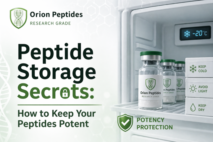 Peptide Storage Secrets: How to Keep Your Peptides Potent