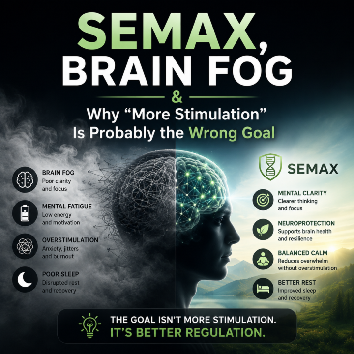 Semax, Brain Fog & Why “More Stimulation” Is Probably the Wrong Goal 