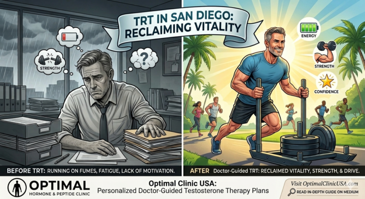 TRT in San Diego: How Testosterone Therapy Restores Energy, Strength, and Confidence