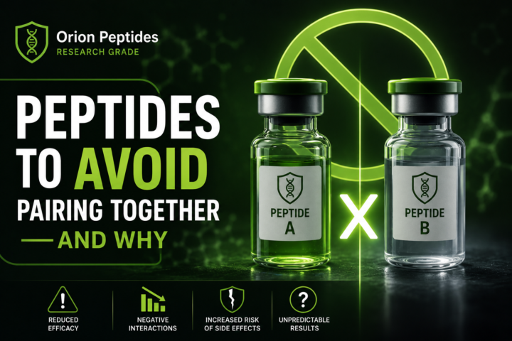 Peptides to Avoid Pairing Together — and Why