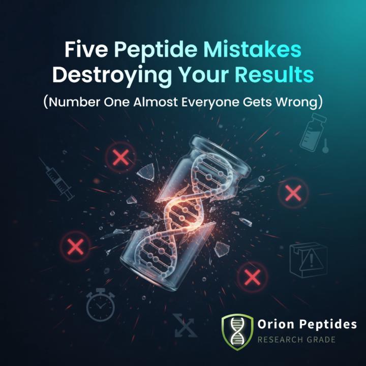 Five Peptide Mistakes Destroying Your Results (Number One Almost Everyone Gets Wrong)