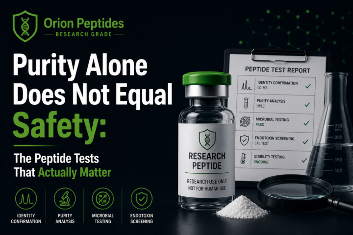 Purity Alone Does Not Equal Safety: The Peptide Tests That Actually Matter