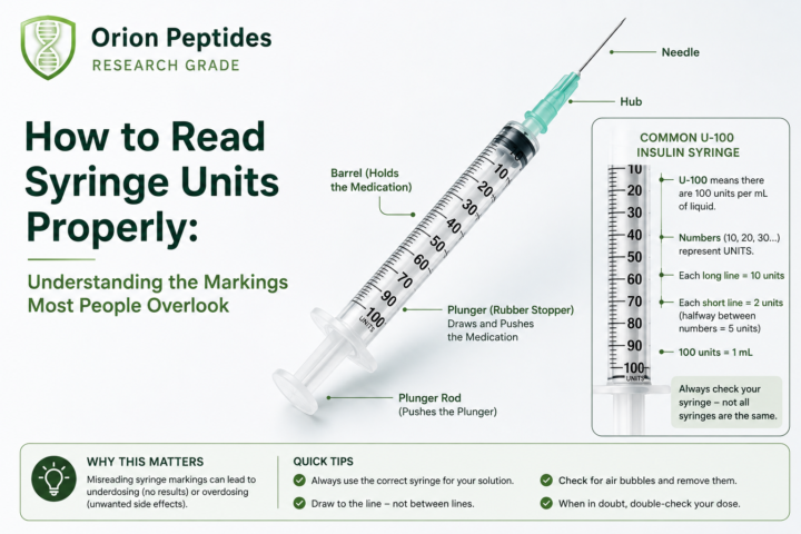 How to Read Syringe Units Properly: Understanding the Markings Most People Overlook