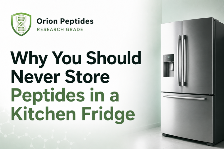 Why You Should Never Store Peptides in a Kitchen Fridge