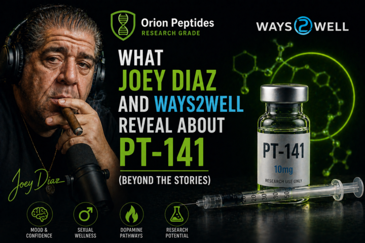 What Joey Diaz and Ways2Well Reveal About PT-141 (Beyond the Stories)