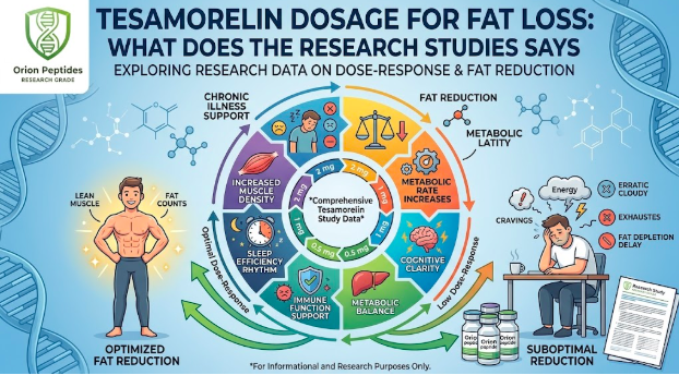 Tesamorelin Dosage for Fat Loss: What Does the Research Studies Actually Say?