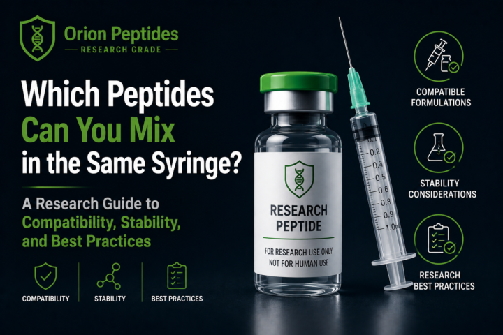 Which Peptides Can You Mix in the Same Syringe? A Research Guide to Compatibility, Stability, and Best Practices