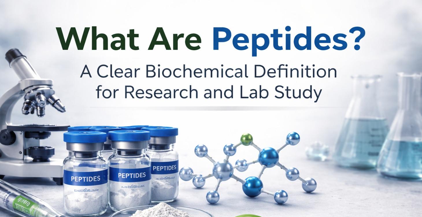 What Are Peptides? A Clear Research Definition