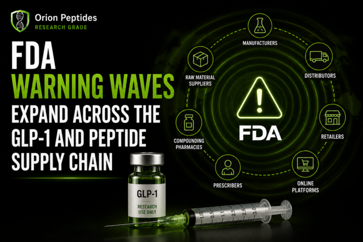 FDA Warning Waves Expand Across the GLP-1 and Peptide Supply Chain