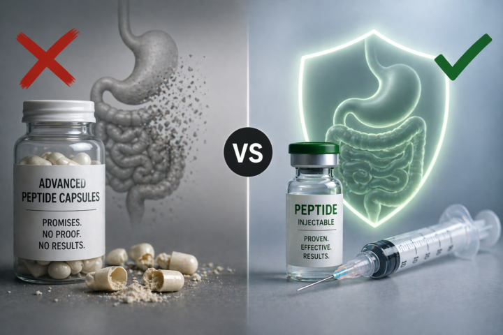 The Truth About Oral Peptides: Why Most “Advanced Capsules” Don’t Work (And What Actually Does)