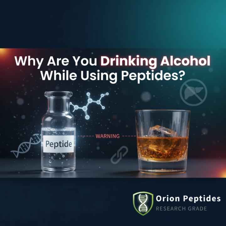 Why Are You Drinking Alcohol While Using Peptides?  (Optimize or Don’t. Recover or Inflame.)
