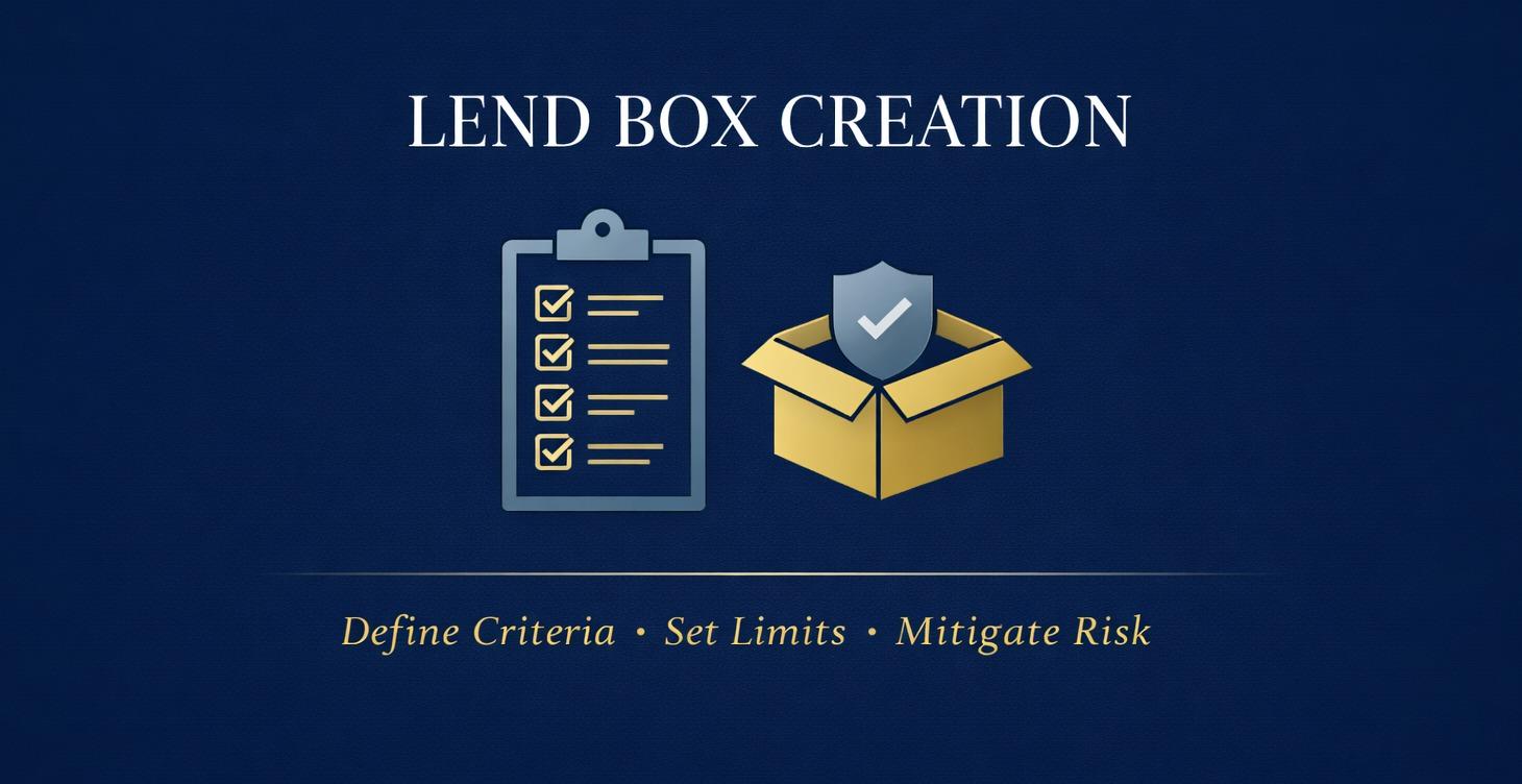 Mod 5: Lend Box Creation