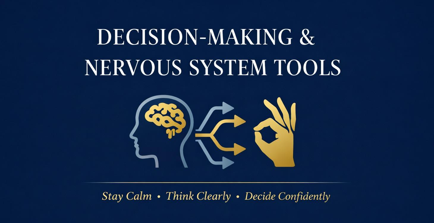 Mod 2: Decision-Making & Nervous System Tools
