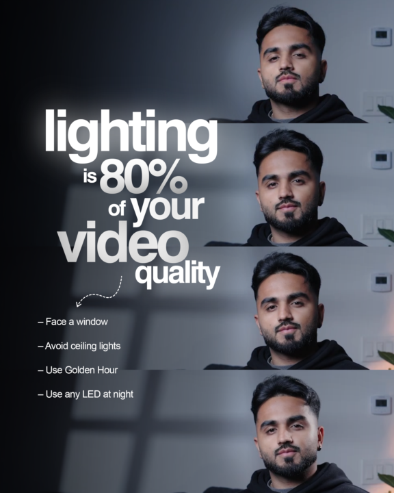 Lighting is everything 
