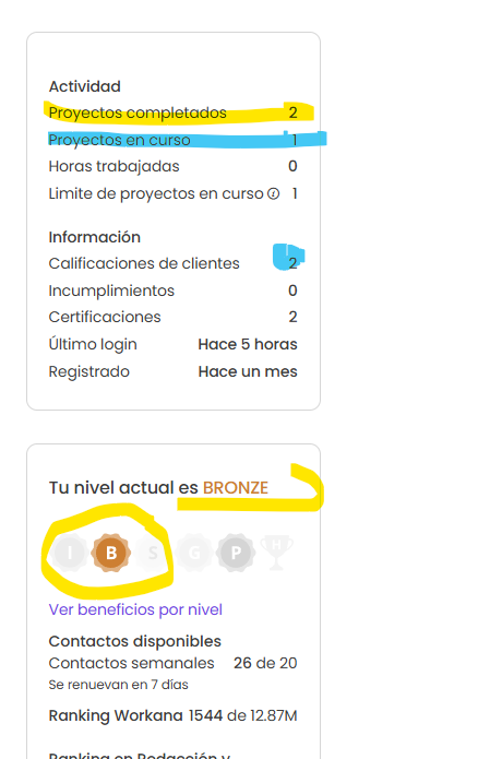 Ya con mi tercer proyecto
