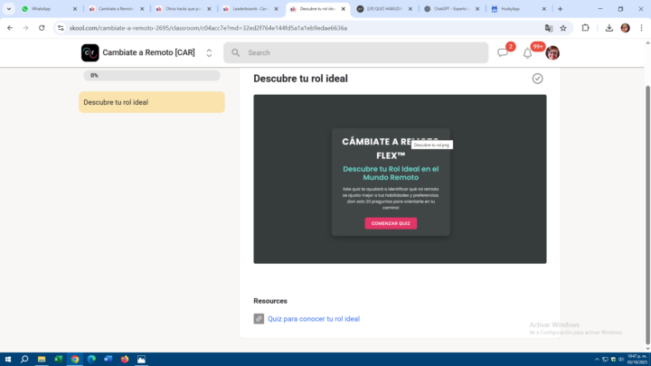 QUIZ REALIZADO