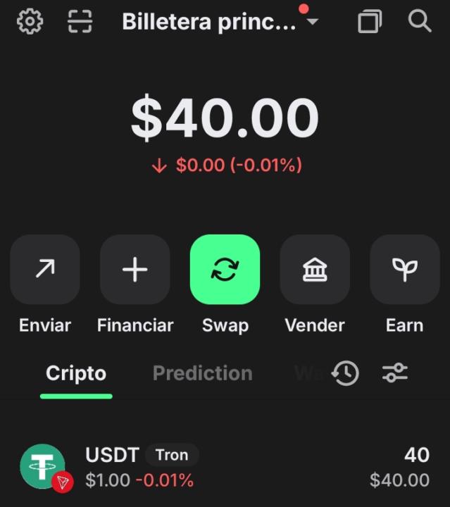 Mis primeros 40 USDT