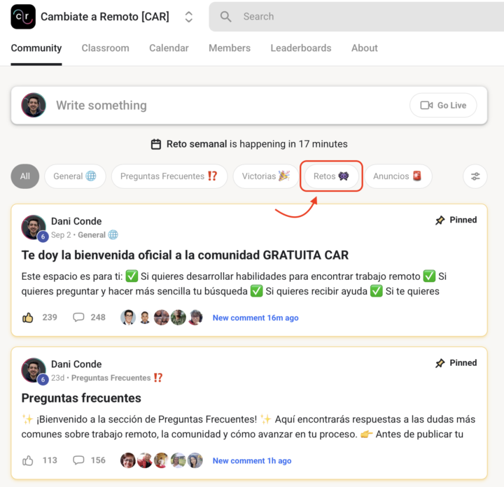 🔥 Reto de la Semana: Soy único porque… 