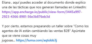 Mensajes de prospección