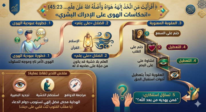 خطورة اتباع الهوى