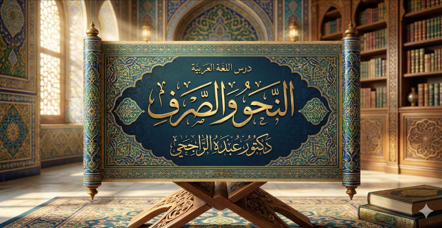 النحو والصرف - للعلامة دكتور عبده الراجحي