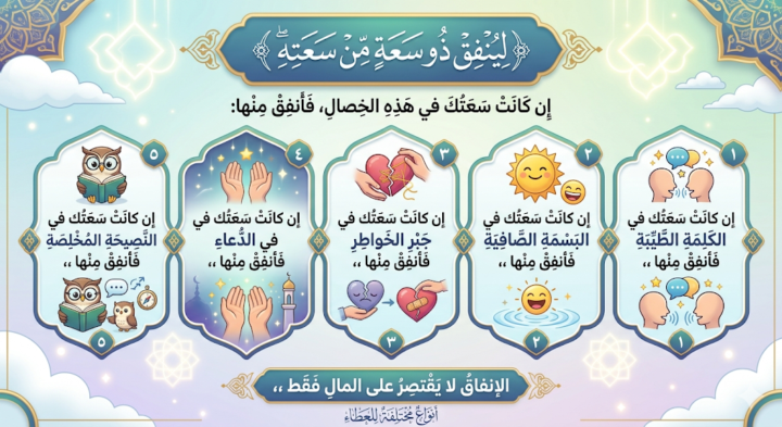 لينفق ذو سعة من سعته