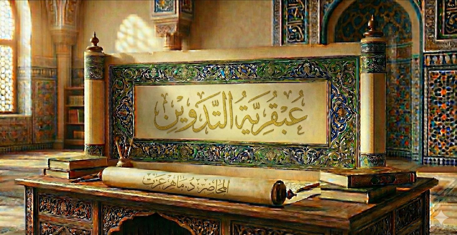 عببقرية التدوين في الشريعة الإسلامية