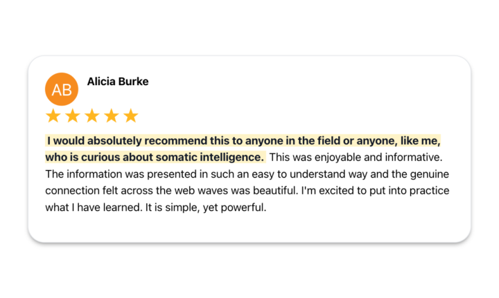 3 DAY SOMATIC SUMMIT REPLAYS - AVAILABLE UNTIL MARCH 8th