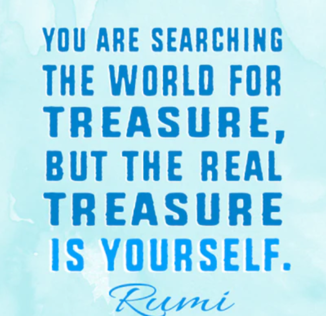 Are you searching for treasure?