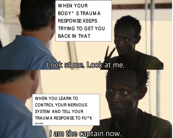 I made a trauma meme...buts its for good not evil I promise