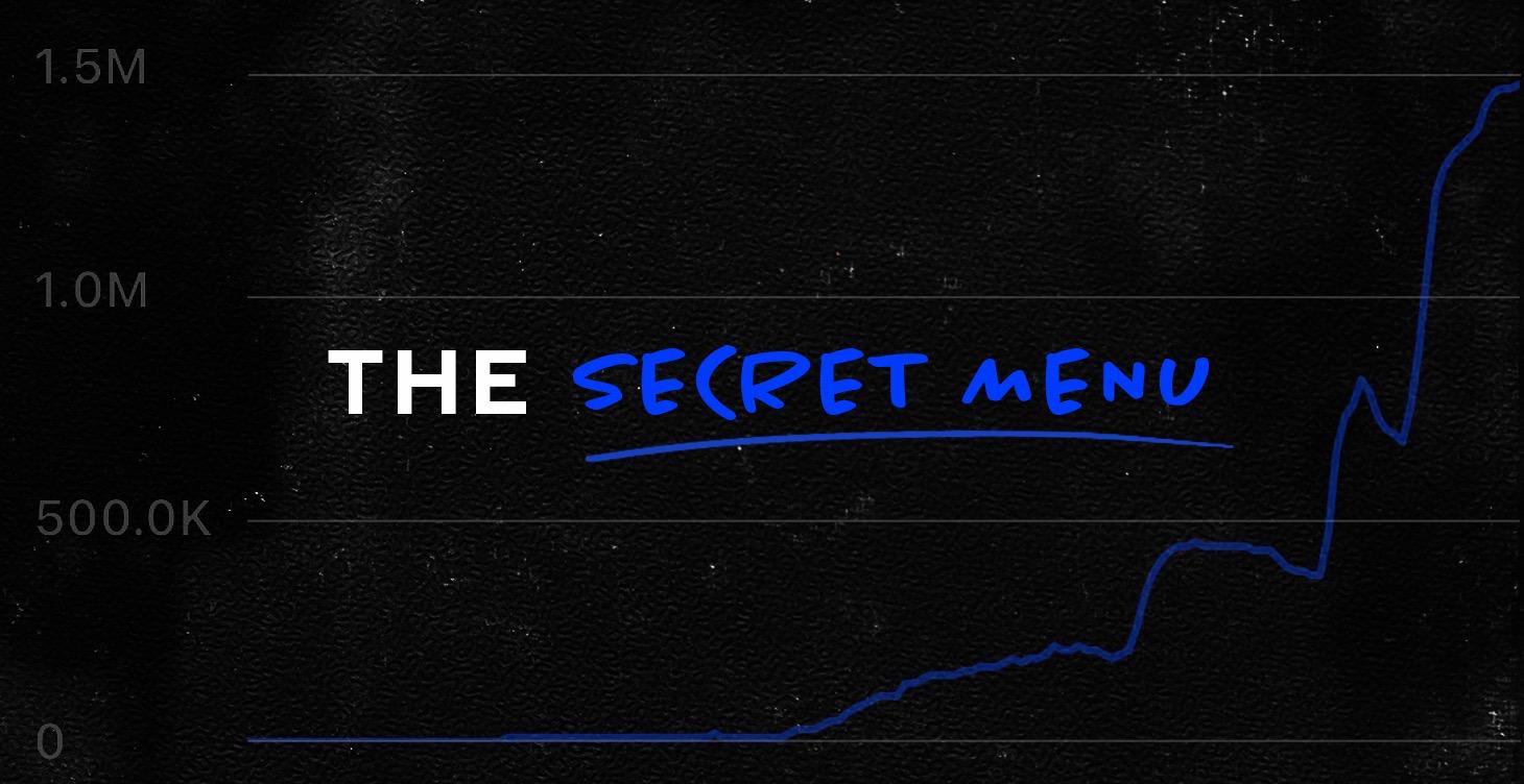 | (under construction) 🔑 The Secret Menu