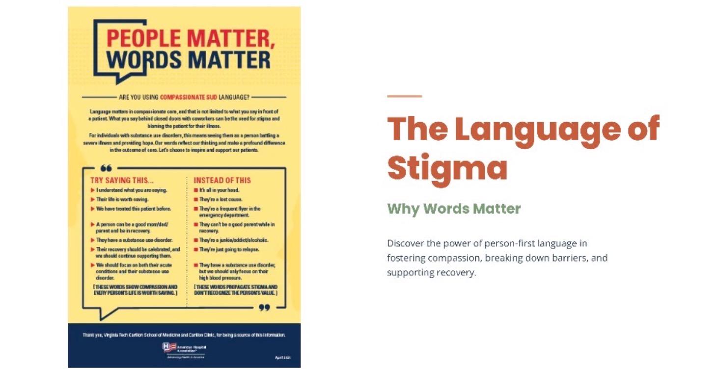 The language of stigma