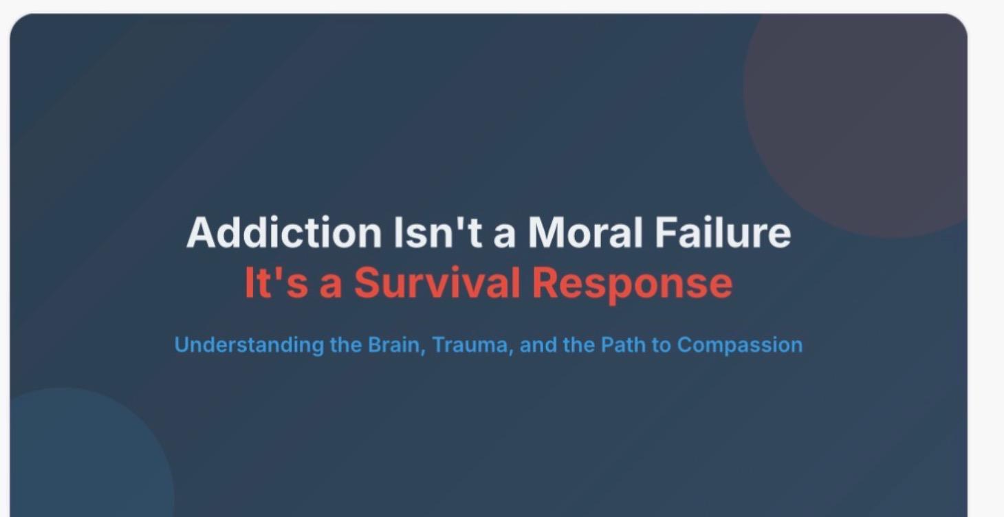 Understanding the brain on trauma and substances