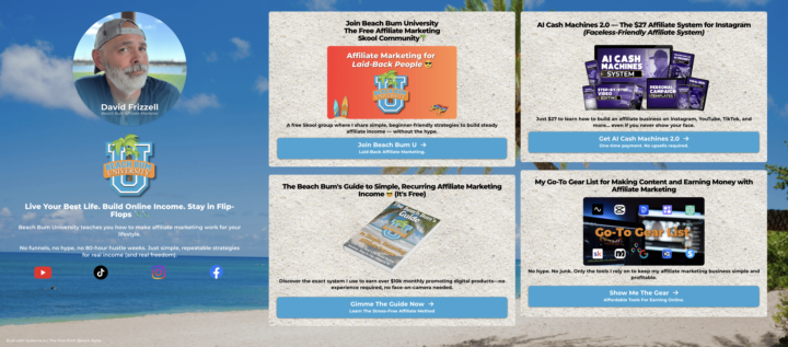 Just dropped my new website! 🏖️ (Tell me what you think)