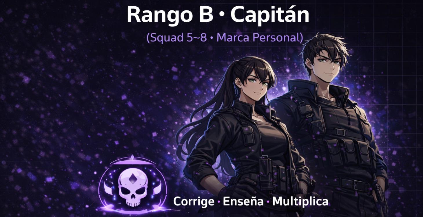 Rango B | Capitán