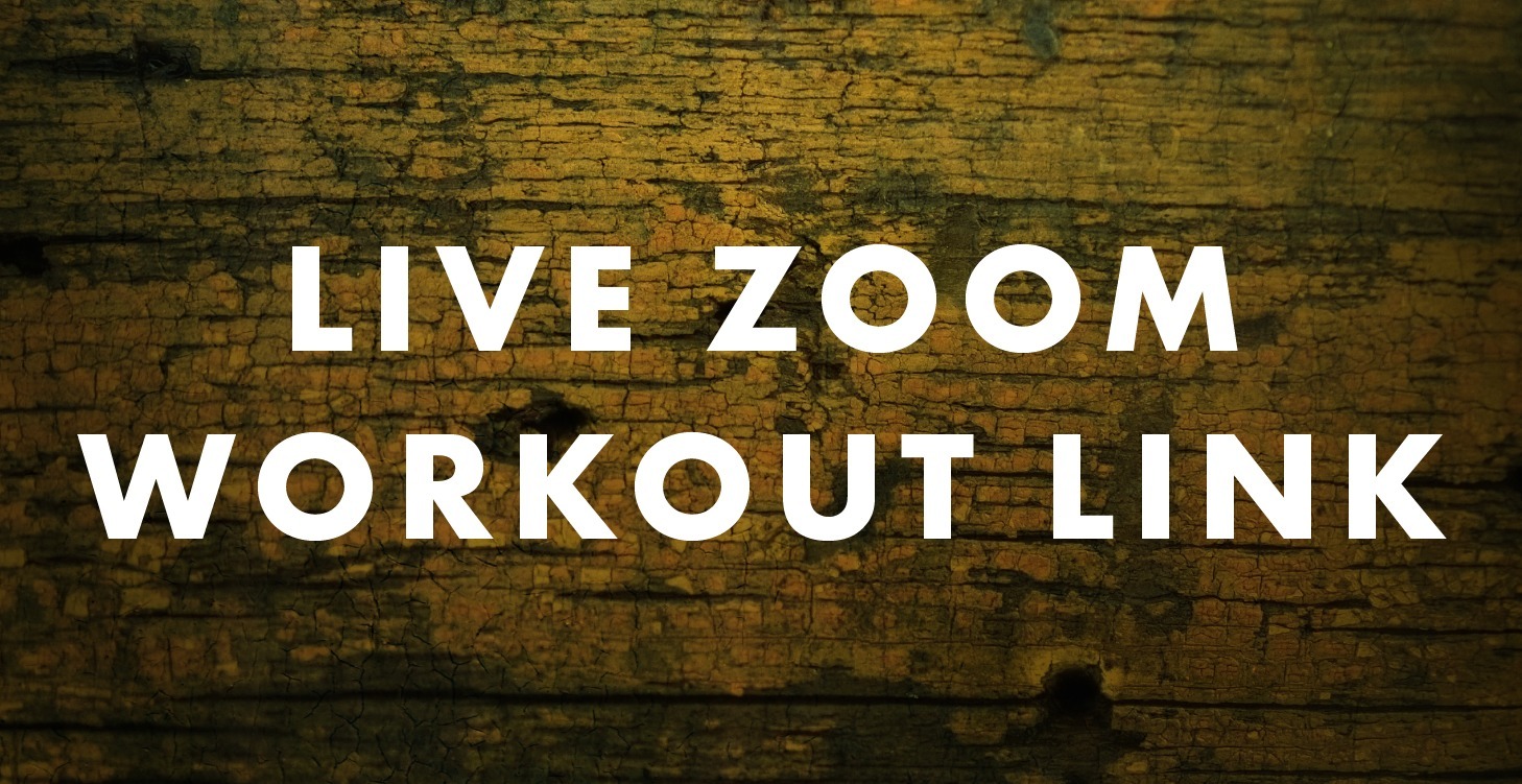 JOIN LIVE ZOOM WORKOUT