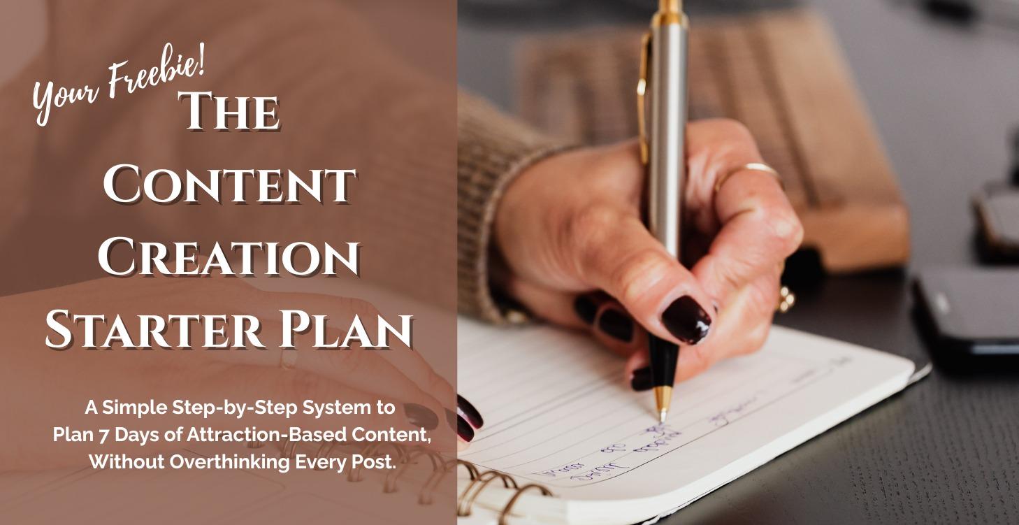 The Content Creation Starter Plan