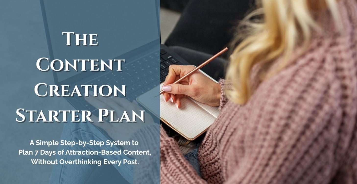 The Content Creation Starter Plan