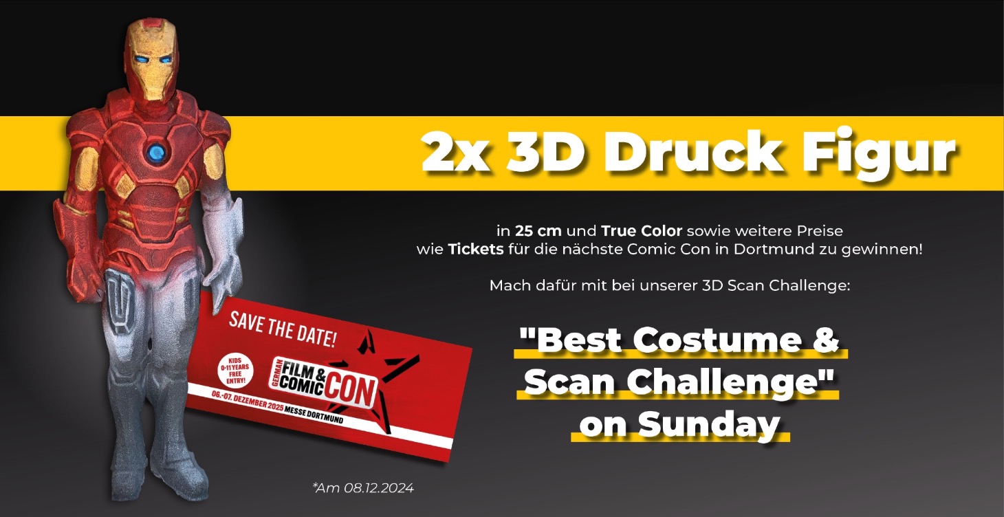 "Best Costume & Scan Challenge"– 3D Scan Challenge