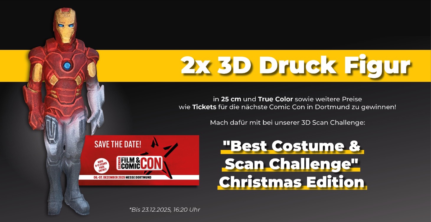 "Best Costume Scan Christmas" – 3D Scan Challenge