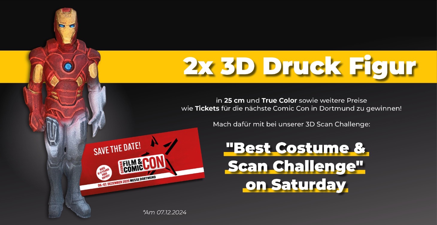 "Best Costume & Scan Challenge"– 3D Scan Challenge