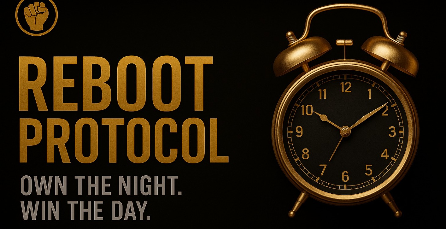 REBOOT PROTOCOL: Own the Night. Win the Day.