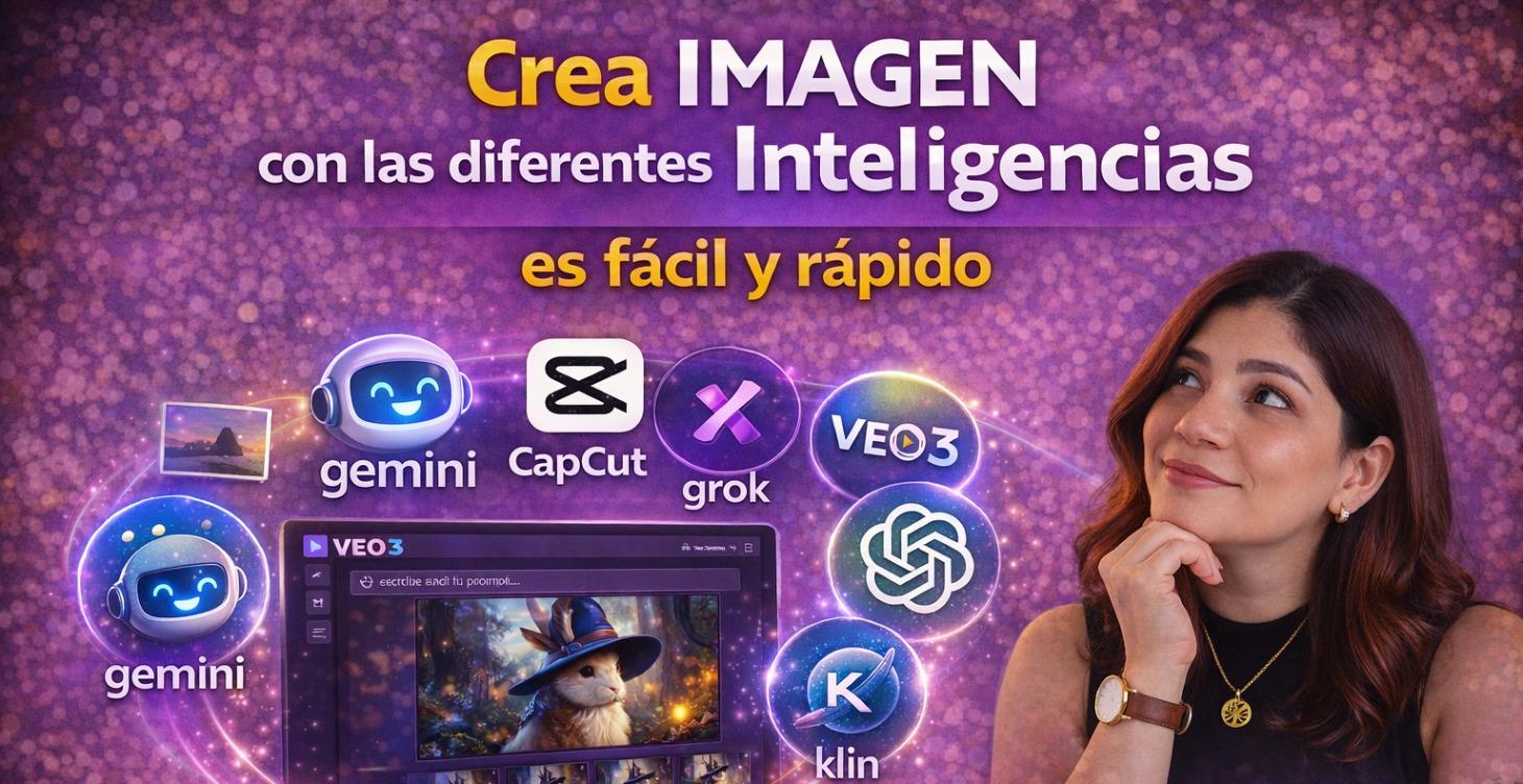 Crea imagen con la I.A con  Capcut - Gemeni