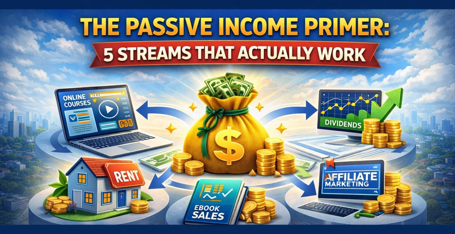 THE PASSIVE INCOME PRIMER: 5 STREAMS THAT WORK